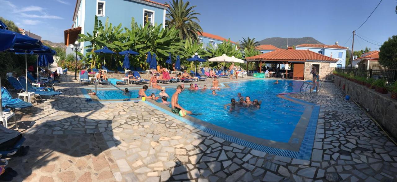 Blue Sky Hotel - Petra - Lesvos - Greece Kültér fotó