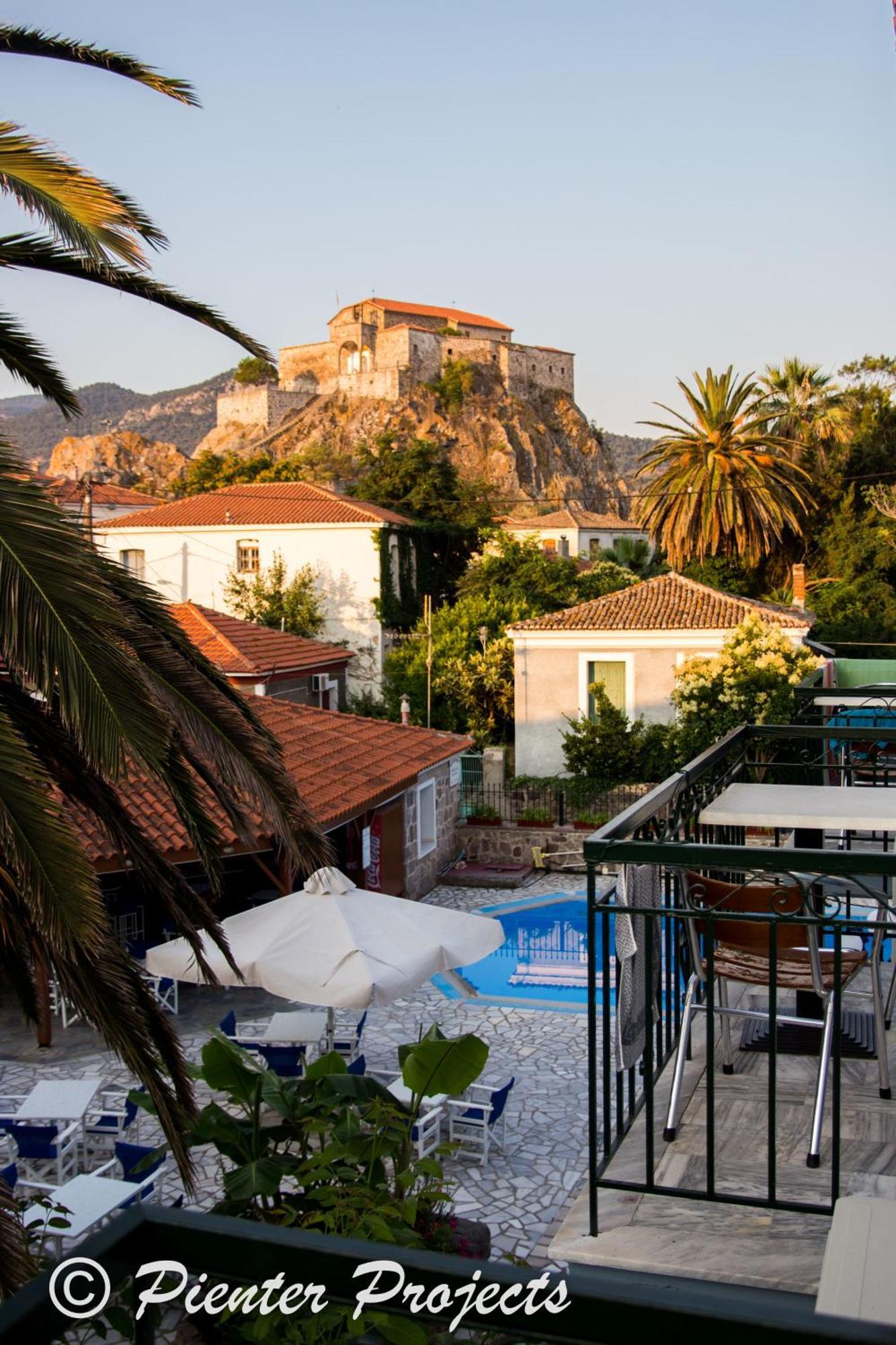Blue Sky Hotel - Petra - Lesvos - Greece Kültér fotó