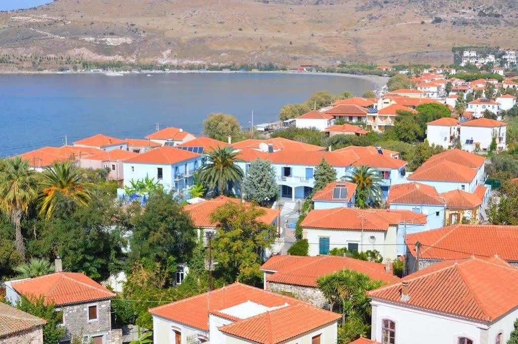 Blue Sky Hotel - Petra - Lesvos - Greece Kültér fotó