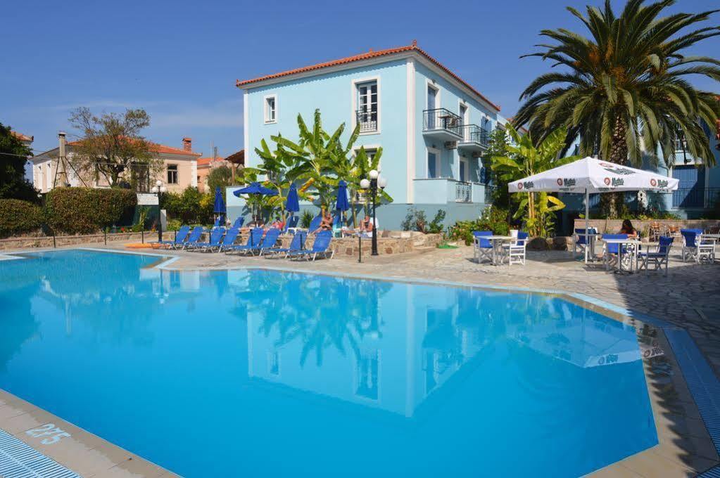 Blue Sky Hotel - Petra - Lesvos - Greece Kültér fotó
